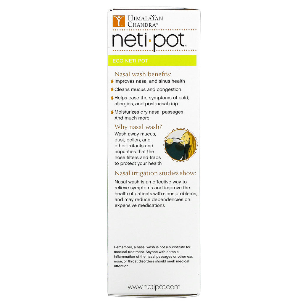 Himalayan Institute Neti Pot Bioplastic (1xEA)-1
